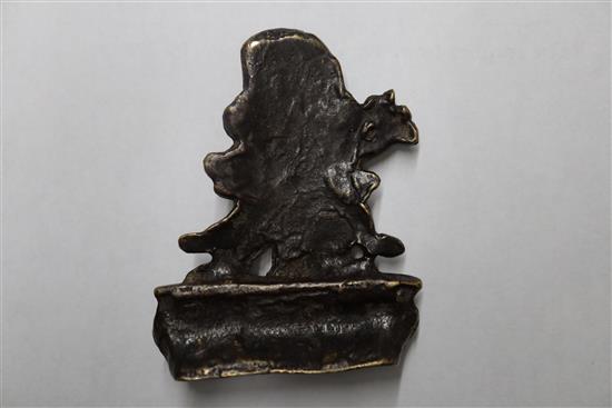 Two Sino-Tibetan bronze figures of deities, 19th century